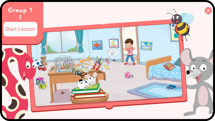 Teach ‹i› with Jolly Classroom