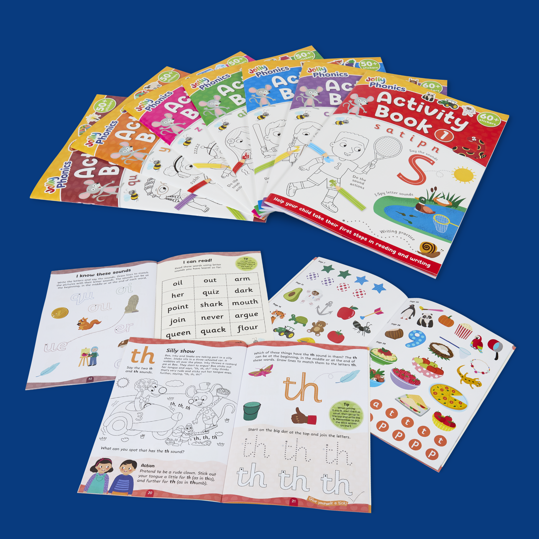 Jolly Phonics Activity Books