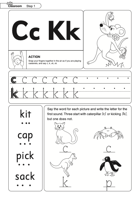 Worksheet ck Print Letters - UK