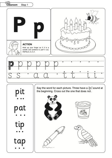 Worksheet p Precursive - UK