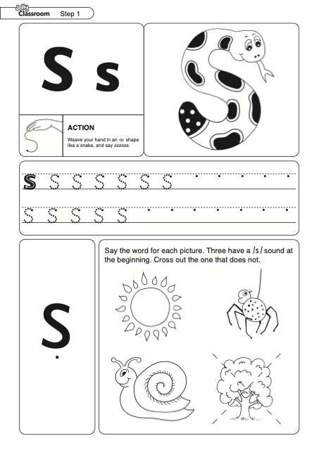 Worksheet /s/ Precursive - UK