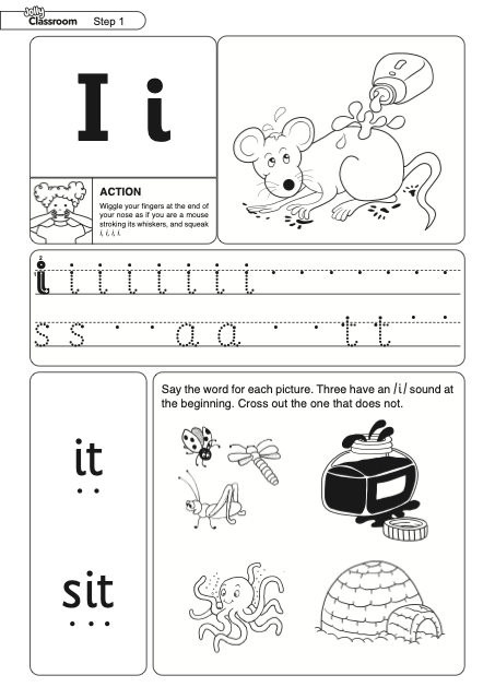 Worksheet i Precursive - UK