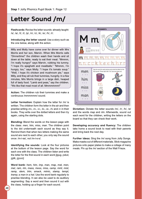 Lesson Plan /m/