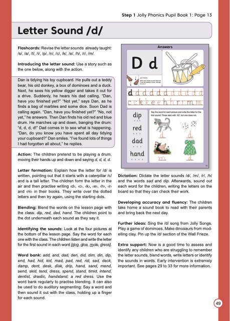 Lesson Plan /d/