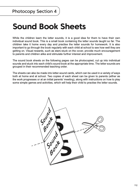 Home Letter Sound Book