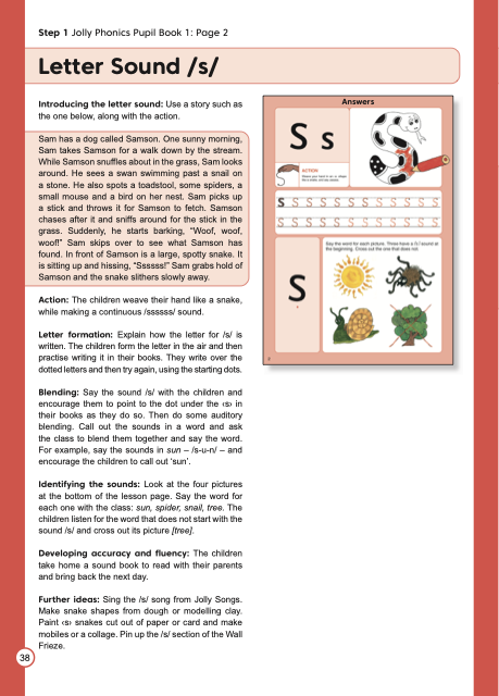 Lesson plan /s/
